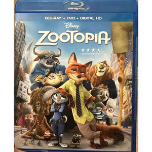 Disney Zootopia (Blu-ray +DVD +Digital HD) 2016